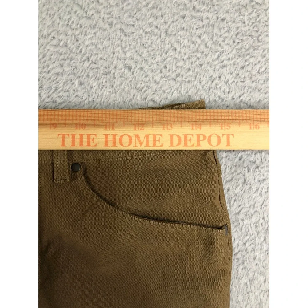 Lululemon Pant Men 28x30 Brown Utilitech Slim ABC LM5ABNS